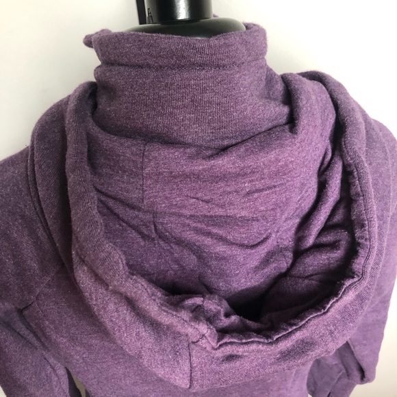MANDETTA | NWOT | Purple Long Zip Up Hoodie | XS - Picture 7 of 9